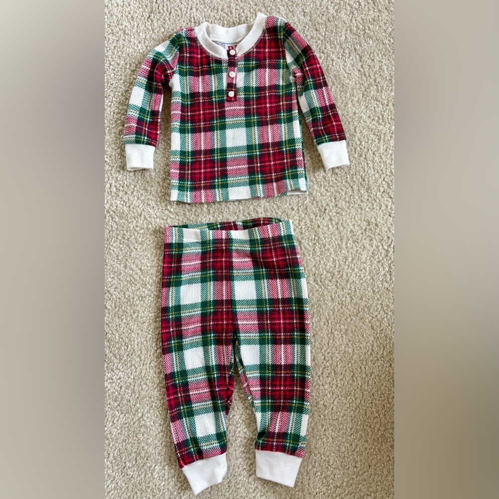 6/9 M Christmas Plaid Pajamas - Children’s Place